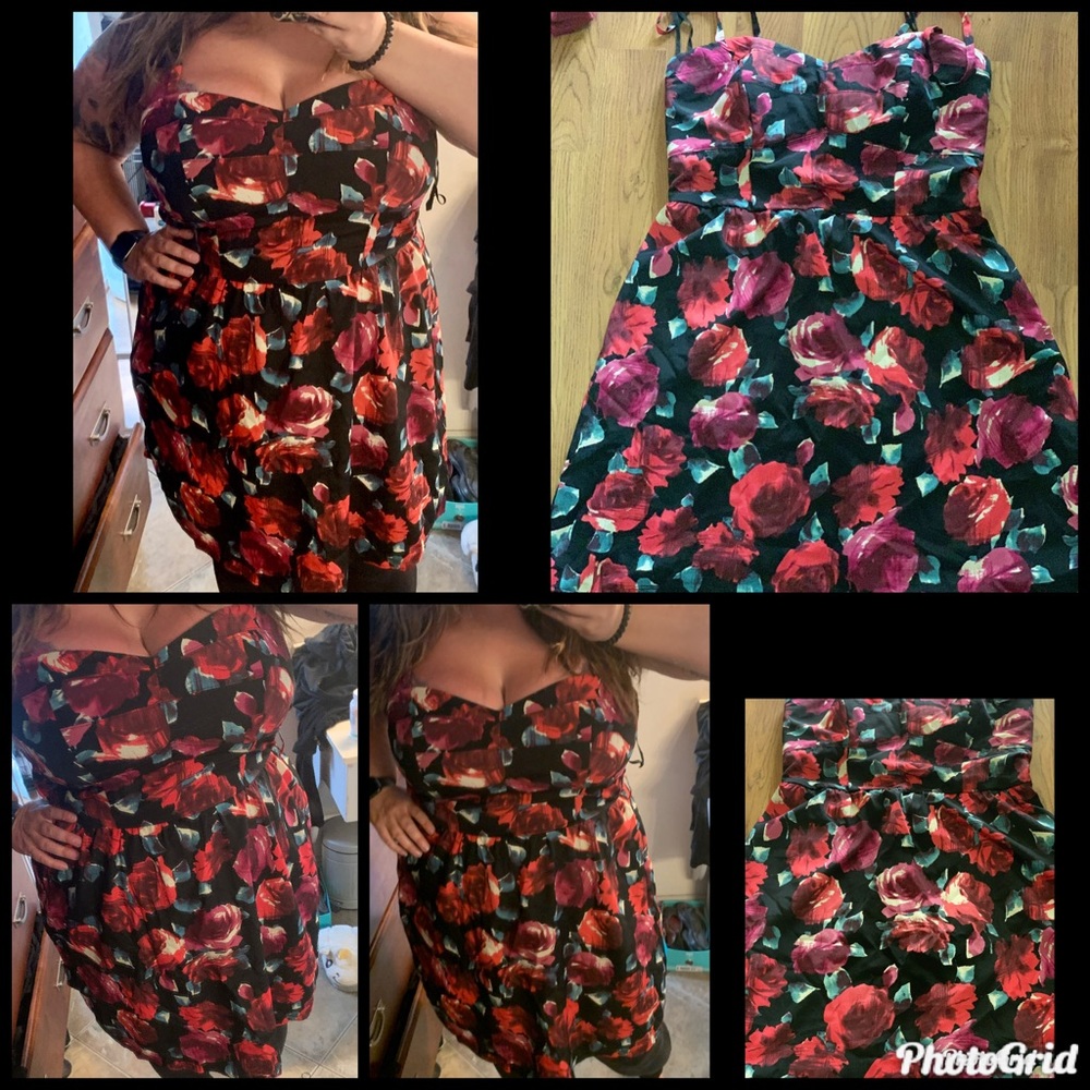 Torrid rose dress